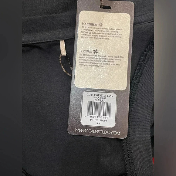 CALIA by Carrie‎ Underwood Black Racerback Everyday
Tank Top Women's XS NWT - Picture 5 of 8